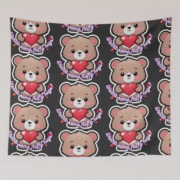 Item preview, Wanna some fluffy hugs? designed and sold by dom-sien-sh.