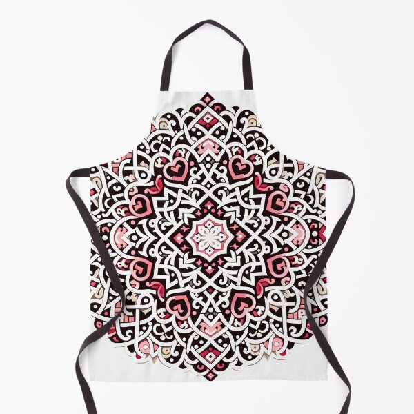 Aperçu de l'œuvre Love's Filigree - Heartfelt Mandala Design créée et vendue par JH Pleasant.