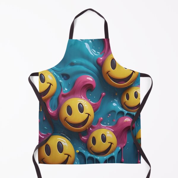 Item preview, Funny Smiley Face Pattern designed and sold by TheArtOfPat.
