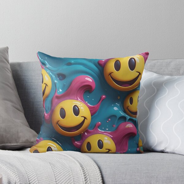 Item preview, Funny Smiley Face Pattern designed and sold by TheArtOfPat.