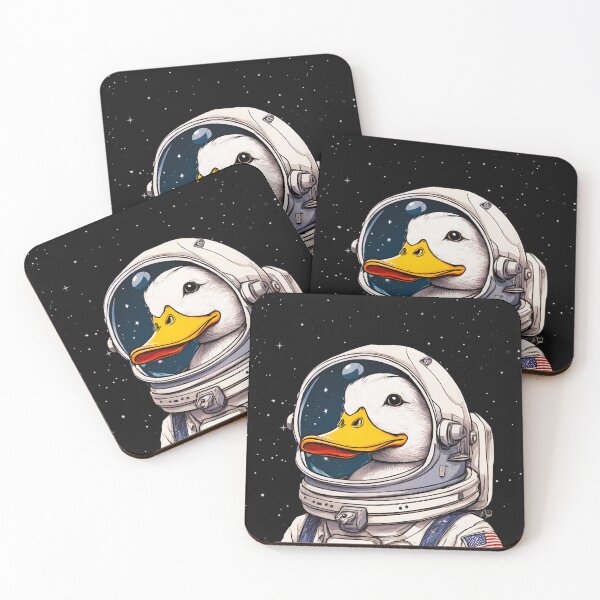 Item preview, Astronaut Duck, designed and sold by CarpArtt.