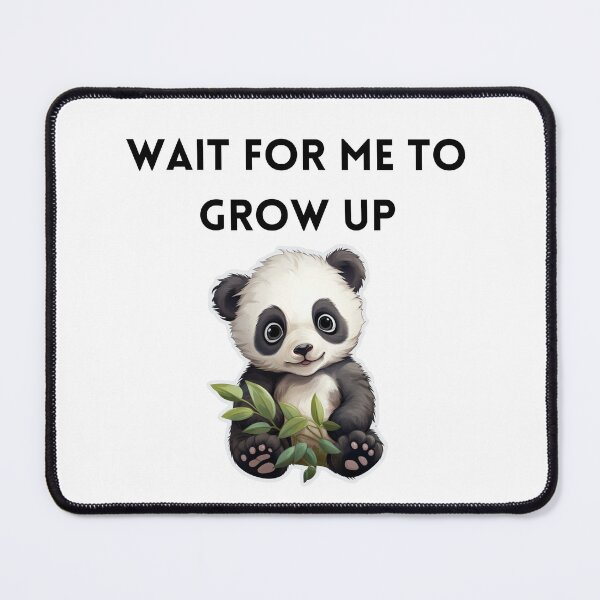 Item preview, Wait for me to grow up Panda Cub designed and sold by SMARTKIT  DESIGNAGENCY.