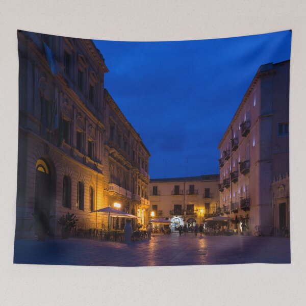 Item preview, From Darkness to Light - Piazza Minerva Ortygia Syracuse Sicily designed and sold by Georgia Mizuleva.