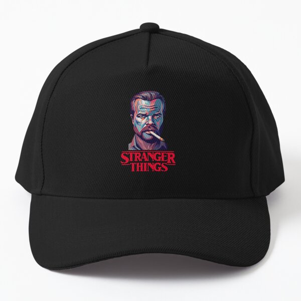 Item preview, STRANGER THINGS, Jim Hopper (black background) designed and sold by bekksa.