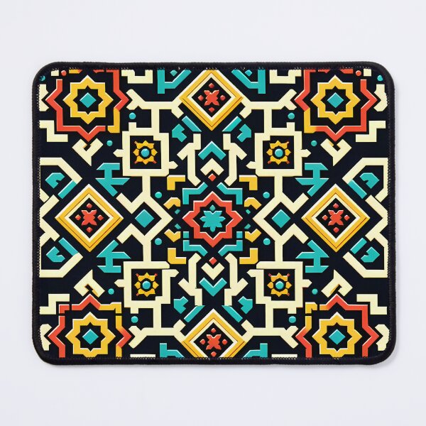 Item preview, KaleidoSpectrum Star - Vibrant Geometric Ensemble designed and sold by JH Pleasant.