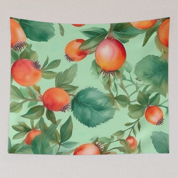 Item preview, red rose hips designed and sold by elegantpaterns.