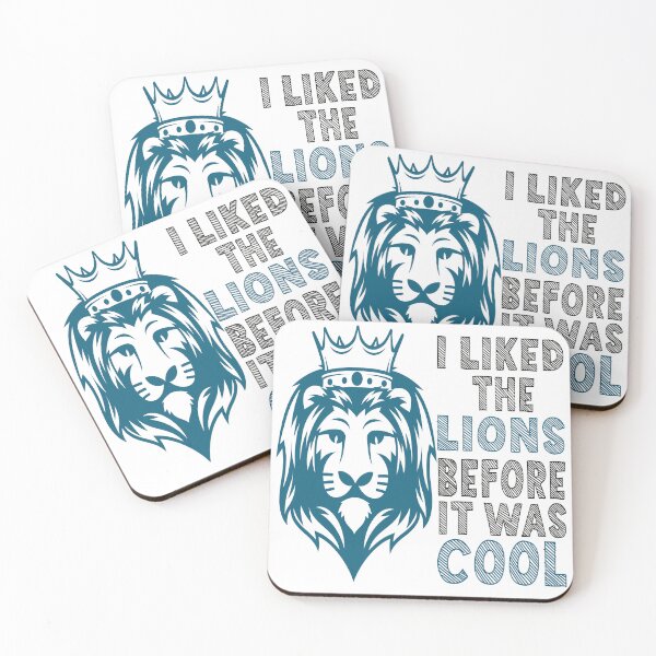 Item preview,  I liked the lions before it was cool funny quote designed and sold by Latifay.