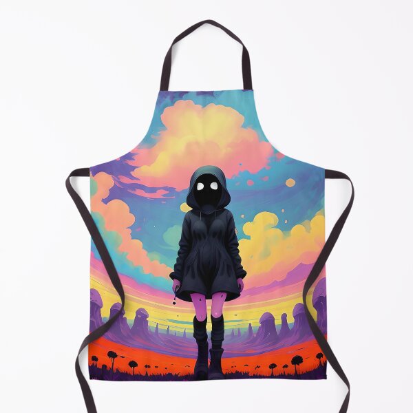 Item preview, Ghost girl in an alien world designed and sold by nowIAMAI.
