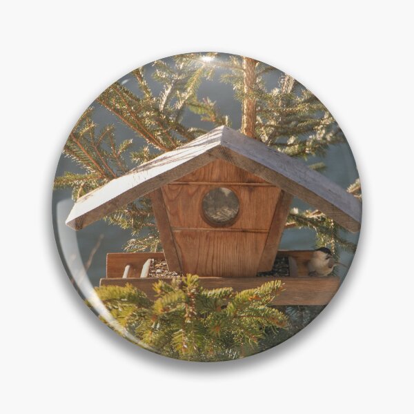 Item preview, Marsh Tit at the Birdhouse II designed and sold by CheekyChameleon.