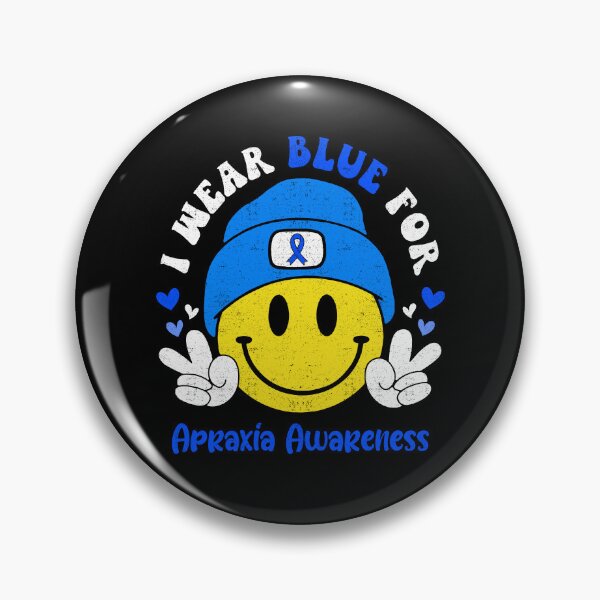 Item preview, I Wear Blue For Apraxia Awareness, Apraxia Awareness Month designed and sold by KatMercerr.