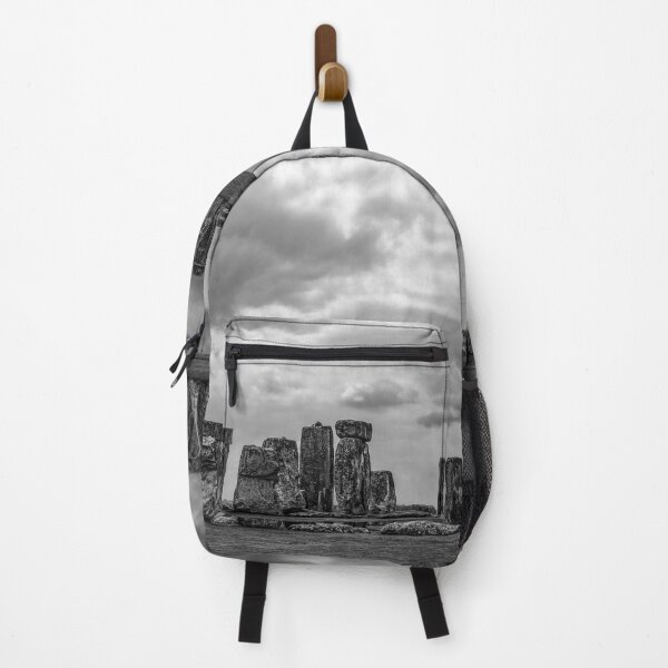 Item preview, Cloudy Turmoil Above Stone Henge - BW designed and sold by Brian Shaw.