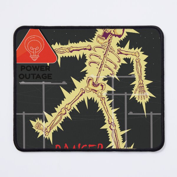 Item preview, HAZARD ! electricity kills designed and sold by ArtUnssDesigns.