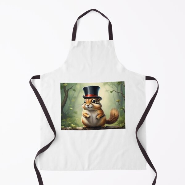 Item preview, Chipmunk wearing a top hat designed and sold by BlacCollection.
