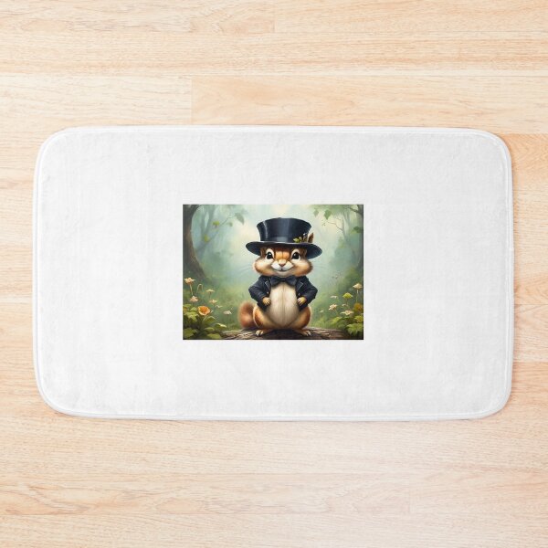 Item preview, Chipmunk wearing a top hat designed and sold by BlacCollection.