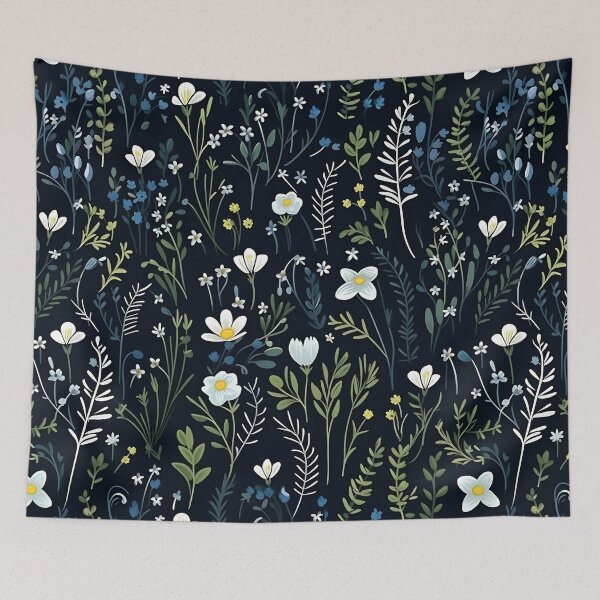 Item preview, Cottagecore Botanical Floral Herbs Plants Pressed Flowers designed and sold by fluffstuffgifts.