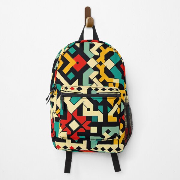 Item preview, Neo-Aztec Verve - Vivid Mosaic Throw designed and sold by JH Pleasant.