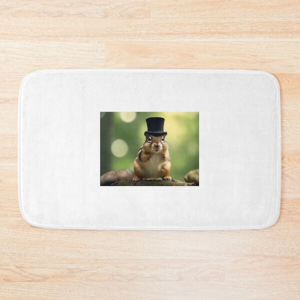 Item preview, Chipmunk wearing a top hat designed and sold by BlacCollection.