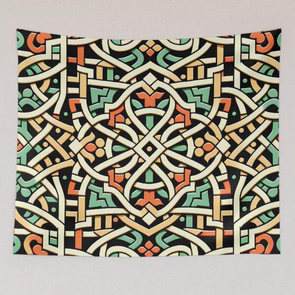 Item preview, Eternal Labyrinth - Artisanal Decor Panel designed and sold by JH Pleasant.