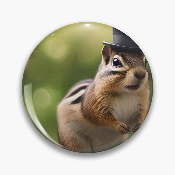 Item preview, Chipmunk wearing a top hat designed and sold by BlacCollection.