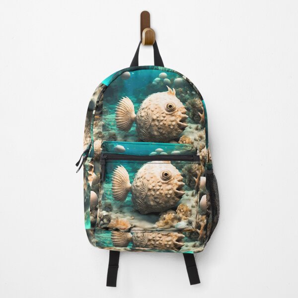 Item preview, Seabed, shells, rocks, strange fish designed and sold by janjacbu.