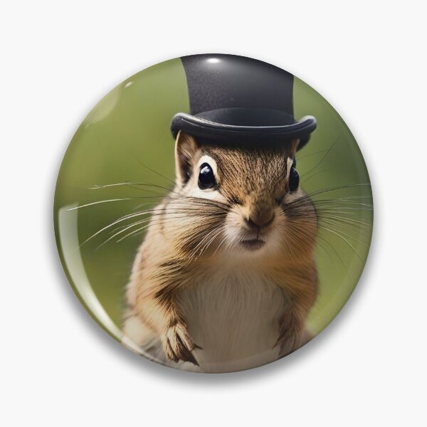 Item preview, Chipmunk wearing a top hat designed and sold by BlacCollection.