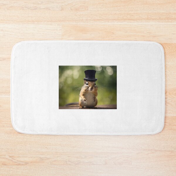Item preview, Chipmunk wearing a top hat designed and sold by BlacCollection.