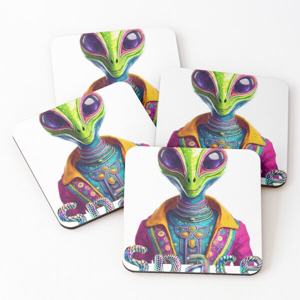 Item preview, Space fashion: Cute alien nicely dressed designed and sold by UFOFashionista.