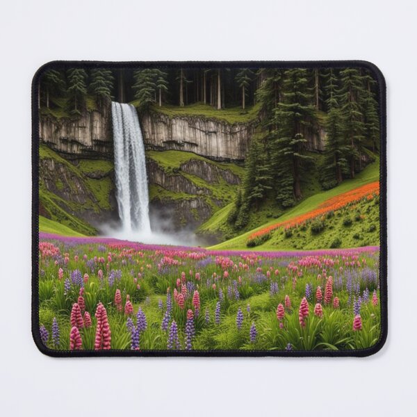 Item preview, Waterfall In The Meadows designed and sold by Dryden Stewart Enterprises.