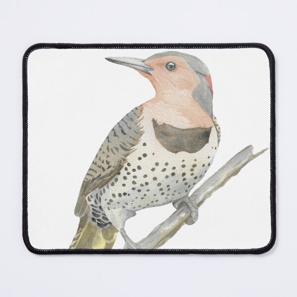 Item preview, northern flicker watercolor bird portrait v2 designed and sold by L'Atelier Oranjade.