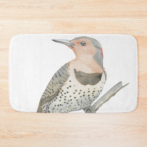 Item preview, northern flicker watercolor bird portrait v2 designed and sold by L'Atelier Oranjade.