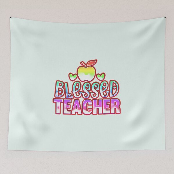 Item preview, Blessed Teacher designed and sold by franktact.
