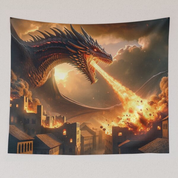 Item preview, Scorched Earth Mode - Dragon Series designed and sold by Wolfey133.