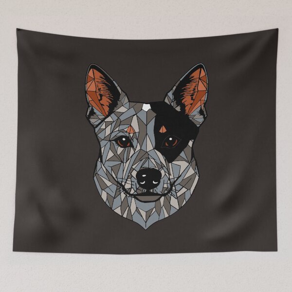 Item preview, Blue Heeler Mosaic designed and sold by vcalemine.