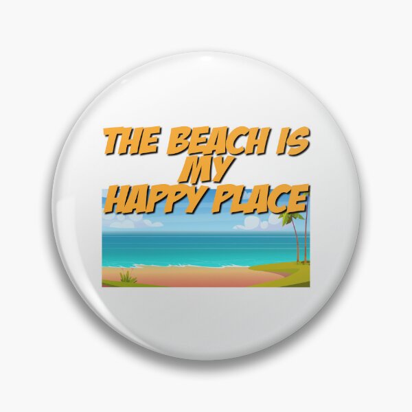 Item preview, The Beach Is My Happy Place, Travel, Sand, Sun, Beach, designed and sold by Henrylizarraga.