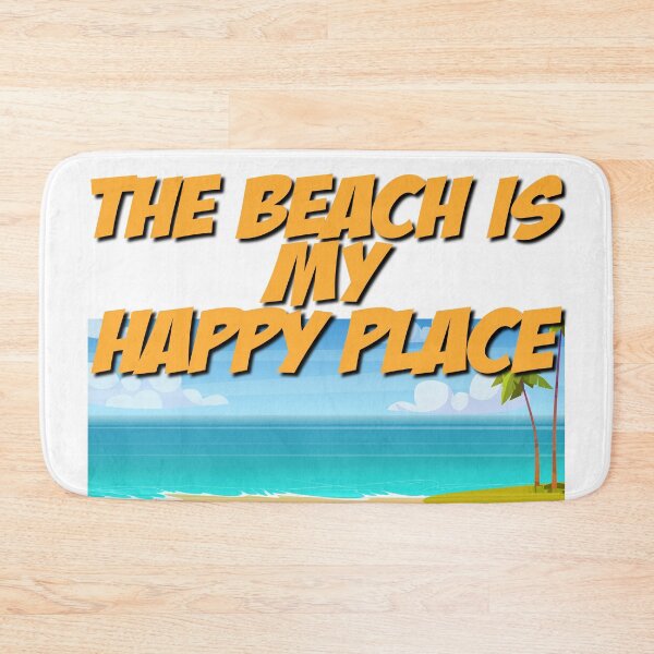 Item preview, The Beach Is My Happy Place, Travel, Sand, Sun, Beach, designed and sold by Henrylizarraga.