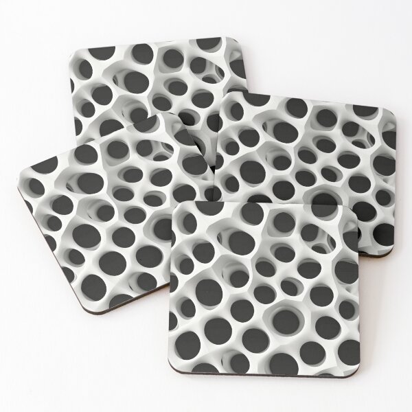 Item preview, Hypnotic Holes - Abstract Trypophobia Pattern designed and sold by Sir Meow Meow.