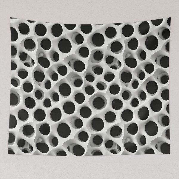 Item preview, Hypnotic Holes - Abstract Trypophobia Pattern designed and sold by Sir Meow Meow.