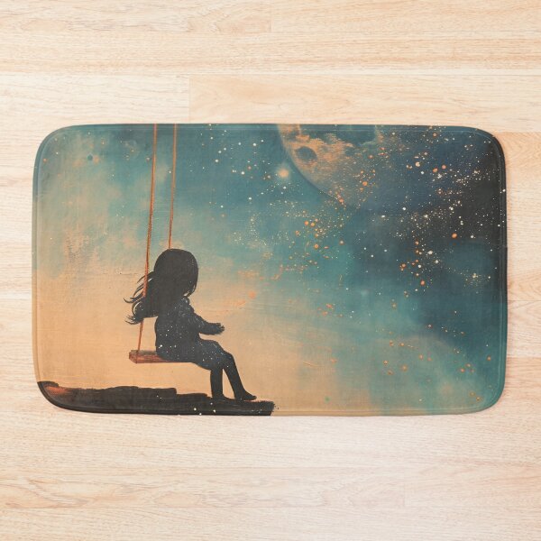 Item preview, Girl on a swing designed and sold by oilidesing.