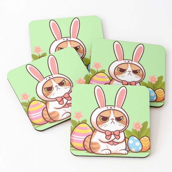 Item preview, Angry Easter Cat designed and sold by Vkinsify.