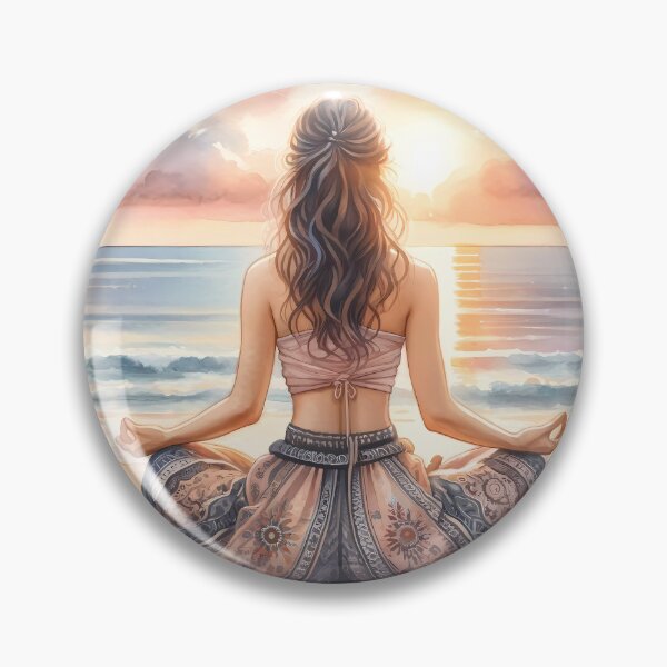Item preview, Pink Sunset Oneness designed and sold by YogaBliss.