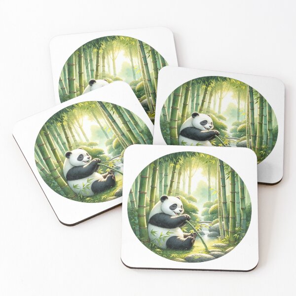 Item preview, Panda In Natural Habitat | Bamboo | Serene designed and sold by ShopCoolStop.