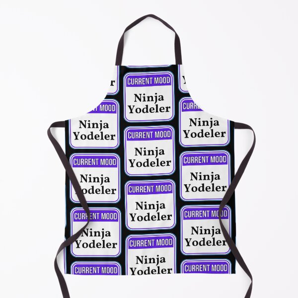 Item preview, CURRENT MOOD: Ninja Yodeler - funny warning signs designed and sold by DesignsFromTW-S.
