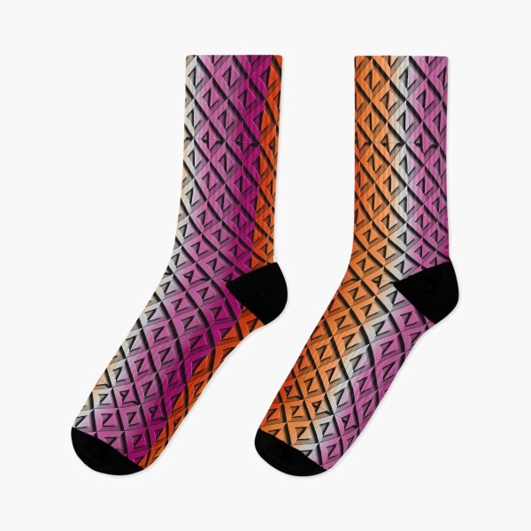 Item preview, Great Wave of Geometric Lesbian Pride designed and sold by TheirChoice.