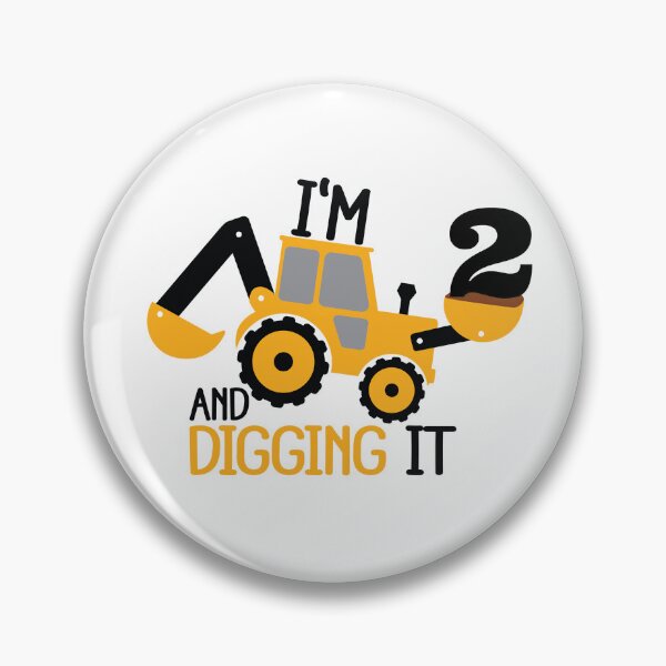 Item preview, Construction Birthday Digging It: 2nd Birthday designed and sold by sweetbelle.