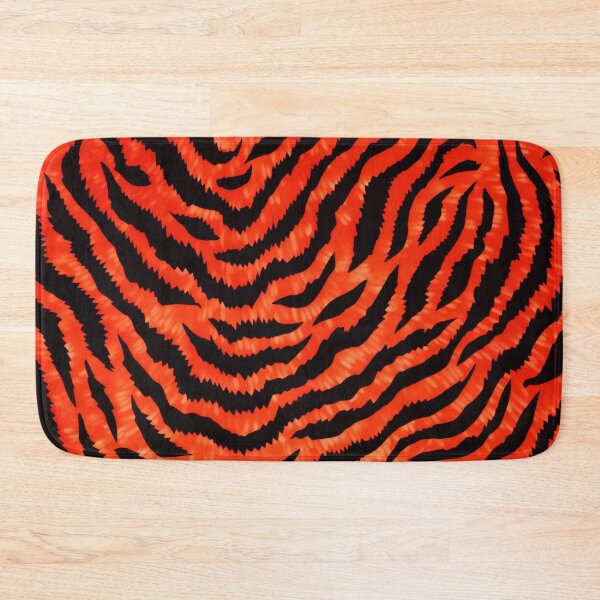 Item preview, Orange Black Tiger Pattern designed and sold by EnchantArtCo.