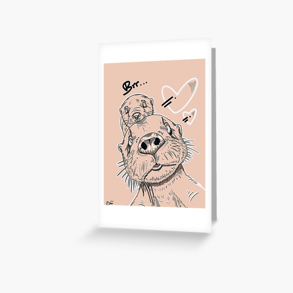 Vista previa del artículo con la obra «Tarjetas de felicitación», diseñado y vendido por yaimisu.