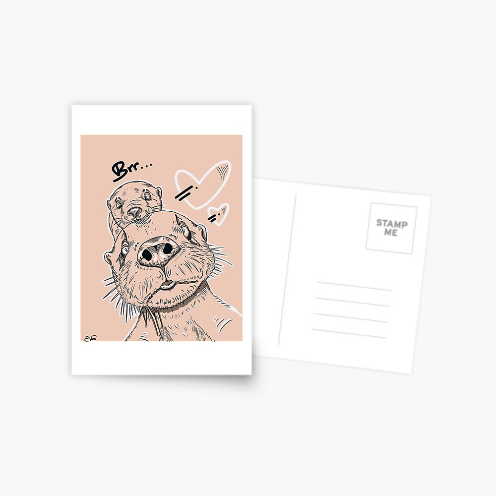 Vista previa del artículo con la obra «Postal», diseñado y vendido por yaimisu.