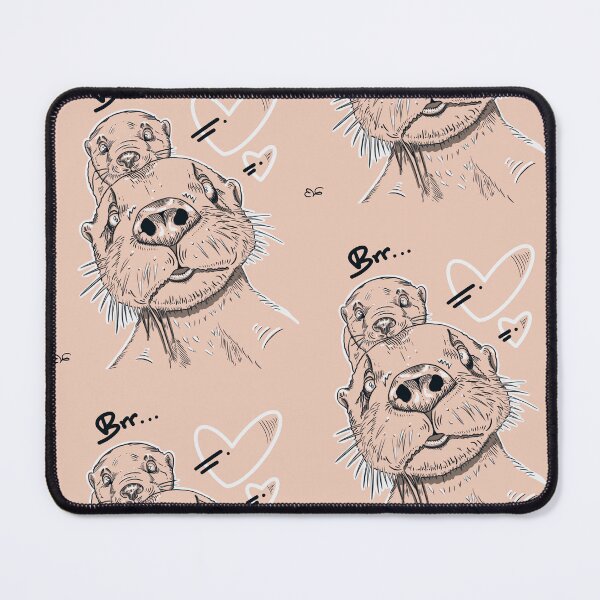 Item preview, Otters Go Brrr designed and sold by yaimisu.