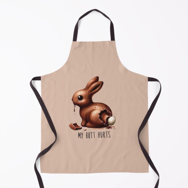 Item preview, Chocolate Bunny - My Butt Hurts designed and sold by Vkinsify.