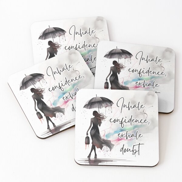 Item preview, Inhale confidence, exhale doubt designed and sold by bonjourmadame4.
